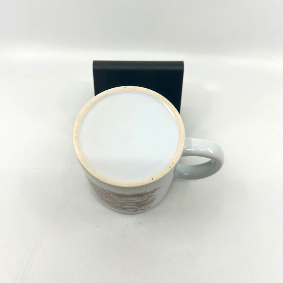 Brown & White Gnome Coffee Cup 'Life Happens..Coffee Helps' Coffee Lover Gift - Picture 4 of 6